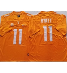 Tennessee Volunteers Orange #11 Jalin Hyatt Stitched NCAA Jersey Tennessee Volunteers Orange #11 Jalin Hyatt Stitched NCAA Jersey