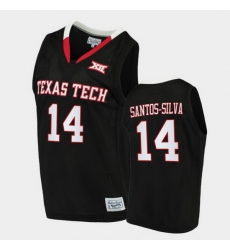 Men Texas Tech Red Raiders Marcus Santos Silva Alumni Limited Black Basketball 2020 21 Jersey Men Texas Tech Red Raiders Marcus Santos Silva Alumni Limited Black Basketball 2020 21 Jersey