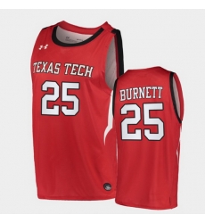 Men Texas Tech Red Raiders Nimari Burnett Alternate Red Basketball 2020 21 Jersey Men Texas Tech Red Raiders Nimari Burnett Alternate Red Basketball 2020 21 Jersey