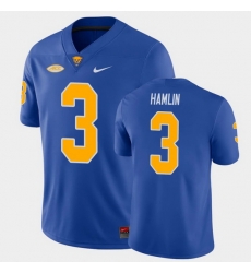Men Pitt Panthers Damar Hamlin College Football Royal Game Jersey Men Pitt Panthers Damar Hamlin College Football Royal Game Jersey