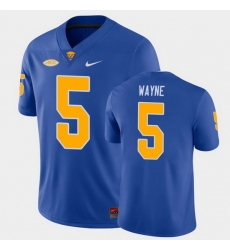 Men Pitt Panthers Jared Wayne College Football Royal Game Jersey Men Pitt Panthers Jared Wayne College Football Royal Game Jersey