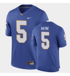 Men Pitt Panthers Jared Wayne Game Royal Football Jersey Men Pitt Panthers Jared Wayne Game Royal Football Jersey