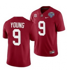 Alabama Crimson Tide Bryce Young Crimson 2021 Cotton Bowl College Football Playoff Jersey
