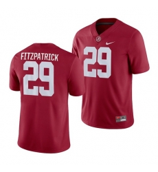 Alabama Crimson Tide Minkah Fitzpatrick Men's Crimson Game Nike Jersey Alabama Crimson Tide Minkah Fitzpatrick Men's Crimson Game Nike Jersey