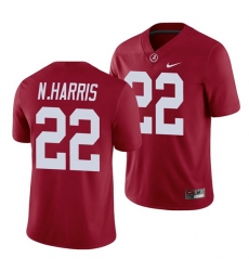 Alabama Crimson Tide Najee Harris Crimson Game Alumni Player Football Jersey Alabama Crimson Tide Najee Harris Crimson Game Alumni Player Football Jersey
