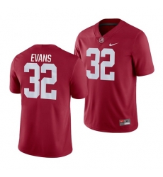 Alabama Crimson Tide Rashaan Evans Men's Crimson Game Nike Jersey Alabama Crimson Tide Rashaan Evans Men's Crimson Game Nike Jersey