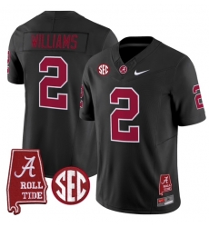Men Nike Ryan Williams Black #2 Alabama Jersey Men Nike Ryan Williams Black #2 Alabama Jersey