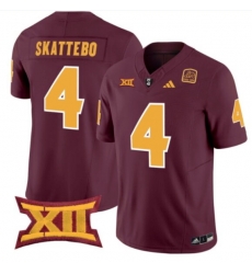Men Arizona State Skattebo Red Stitched NCAA Jersey Men Arizona State Skattebo Red Stitched NCAA Jersey