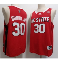 Men DJ Burns Jr. NC State Wolfpack #30 Red Stitched NCAA Jersey Men DJ Burns Jr. NC State Wolfpack #30 Red Stitched NCAA Jersey