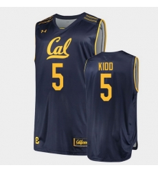Men Jason Kidd College Basketball Navy Jersey Men Jason Kidd College Basketball Navy Jersey