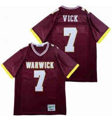 Men MICHAEL VICK #7 HIGHSCHOOL FOOTBALL JERSEY red Men MICHAEL VICK #7 HIGHSCHOOL FOOTBALL JERSEY red