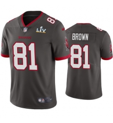 Men Antonio Brown Buccaneers Pewter Super Bowl Lv Vapor Limited Jersey Men Antonio Brown Buccaneers Pewter Super Bowl Lv Vapor Limited Jersey