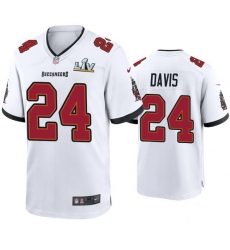 Men Carlton Davis Buccaneers White Super Bowl Lv Game Jersey Men Carlton Davis Buccaneers White Super Bowl Lv Game Jersey