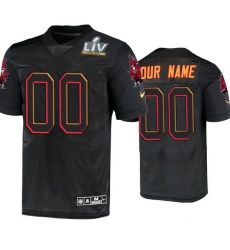 Men Custom Tampa Bay Buccaneers Black Super Bowl Lv Jersey Men Custom Tampa Bay Buccaneers Black Super Bowl Lv Jersey