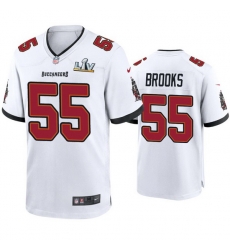 Men Derrick Brooks Buccaneers White Super Bowl Lv Game Jersey Men Derrick Brooks Buccaneers White Super Bowl Lv Game Jersey
