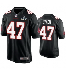 Men John Lynch Buccaneers Black Super Bowl Lv Game Fashion Jersey Men John Lynch Buccaneers Black Super Bowl Lv Game Fashion Jersey
