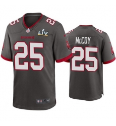 Men Lesean Mccoy Buccaneers Pewter Super Bowl Lv Game Jersey Men Lesean Mccoy Buccaneers Pewter Super Bowl Lv Game Jersey