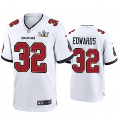 Men Mike Edwards Buccaneers White Super Bowl Lv Game Jersey Men Mike Edwards Buccaneers White Super Bowl Lv Game Jersey