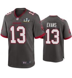 Men Mike Evans Buccaneers Pewter Super Bowl Lv Game Jersey Men Mike Evans Buccaneers Pewter Super Bowl Lv Game Jersey