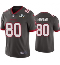 Men O.J. Howard Buccaneers Pewter Super Bowl Lv Vapor Limited Jersey Men O.J. Howard Buccaneers Pewter Super Bowl Lv Vapor Limited Jersey