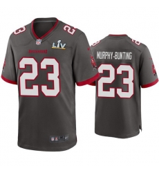 Men Sean Murphy Bunting Buccaneers Pewter Super Bowl Lv Game Jersey Men Sean Murphy Bunting Buccaneers Pewter Super Bowl Lv Game Jersey