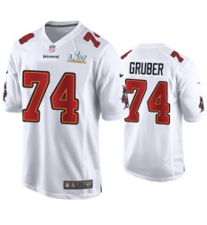 Paul Gruber Buccaneers White Super Bowl Lv Game Fashion Jersey Paul Gruber Buccaneers White Super Bowl Lv Game Fashion Jersey