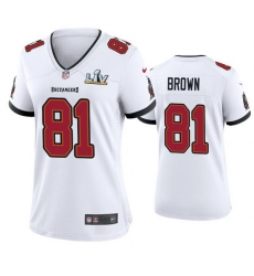 Women Antonio Brown Buccaneers White Super Bowl Lv Game Jersey Women Antonio Brown Buccaneers White Super Bowl Lv Game Jersey