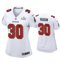 Women Ke'Shawn Vaughn Buccaneers White Super Bowl Lv Game Fashion Jersey Women Ke'Shawn Vaughn Buccaneers White Super Bowl Lv Game Fashion Jersey