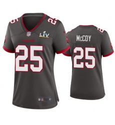 Women Lesean Mccoy Buccaneers Pewter Super Bowl Lv Game Jersey Women Lesean Mccoy Buccaneers Pewter Super Bowl Lv Game Jersey