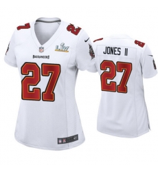 Women Ronald Jones Ii Buccaneers White Super Bowl Lv Game Fashion Jersey Women Ronald Jones Ii Buccaneers White Super Bowl Lv Game Fashion Jersey