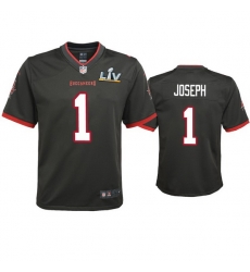 Youth Greg Joseph Buccaneers Pewter Super Bowl Lv Game Jersey Youth Greg Joseph Buccaneers Pewter Super Bowl Lv Game Jersey