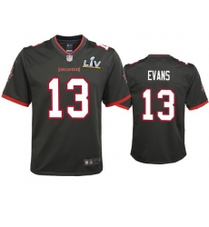 Youth Mike Evans Buccaneers Pewter Super Bowl Lv Game Jersey Youth Mike Evans Buccaneers Pewter Super Bowl Lv Game Jersey