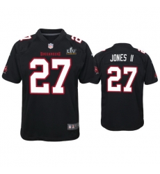 Youth Ronald Jones Ii Buccaneers Black Super Bowl Lv Game Fashion Jersey Youth Ronald Jones Ii Buccaneers Black Super Bowl Lv Game Fashion Jersey