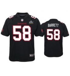 Youth Shaquil Barrett Buccaneers Black Super Bowl Lv Game Fashion Jersey Youth Shaquil Barrett Buccaneers Black Super Bowl Lv Game Fashion Jersey