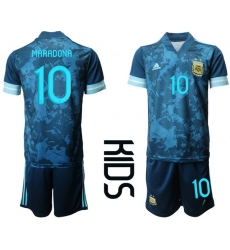 Kids Argentina Short Soccer Jerseys 014 Kids Argentina Short Soccer Jerseys 014