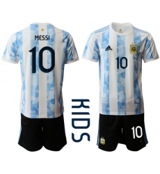 Kids Argentina Short Soccer Jerseys 028 Kids Argentina Short Soccer Jerseys 028