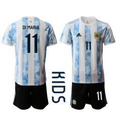 Kids Argentina Short Soccer Jerseys 029 Kids Argentina Short Soccer Jerseys 029