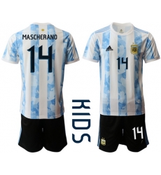 Kids Argentina Short Soccer Jerseys 030 Kids Argentina Short Soccer Jerseys 030