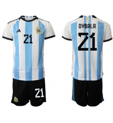 Men FIFA 2022 Argentina Soccer Jersey 029 Men FIFA 2022 Argentina Soccer Jersey 029