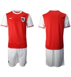 Mens Austria Short Soccer Jerseys 013 Mens Austria Short Soccer Jerseys 013