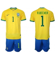 Men FIFA 2022 Brazil Soccer Jersey 034 Men FIFA 2022 Brazil Soccer Jersey 034