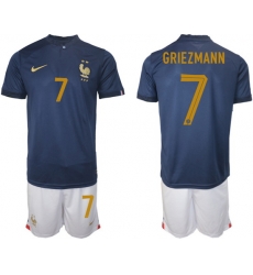 Men FIFA 2022 France Soccer Jersey 017 Men FIFA 2022 France Soccer Jersey 017