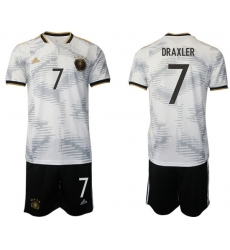 GERMANY 2022 World Cup Soccer Jersey #7 DRAXLER GERMANY 2022 World Cup Soccer Jersey #7 DRAXLER