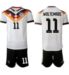 Germany 2026 FIFA World Cup Soccer Jersey White #11 WDLTEMADE