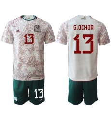 Men FIFA 2022 Mexico Soccer Jersey 025 Men FIFA 2022 Mexico Soccer Jersey 025