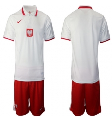Mens Poland Short Soccer Jerseys 010 Mens Poland Short Soccer Jerseys 010