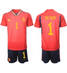 Men FIFA 2022 Spain Soccer Jersey 022 Men FIFA 2022 Spain Soccer Jersey 022