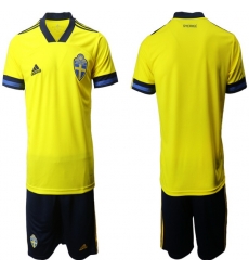 Mens Sweden Short Soccer Jerseys 003 Mens Sweden Short Soccer Jerseys 003