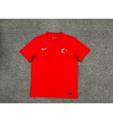 Turkey Red 2024 Soccer Jersey Turkey Red 2024 Soccer Jersey