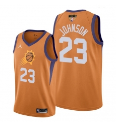 suns cameron johnson orange 2021 western conference champions jersey suns cameron johnson orange 2021 western conference champions jersey